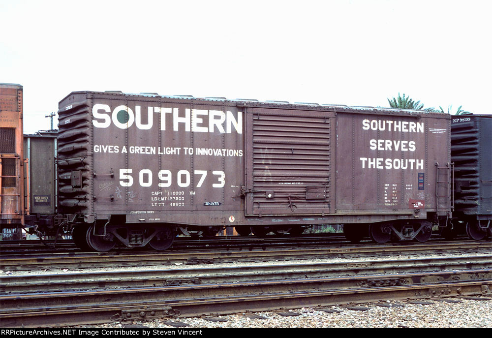 Southern Railway box with 10 ft door SOU #509073